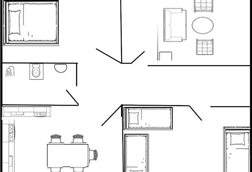דירת חדר בקומת קרקע, Sostrup Slot