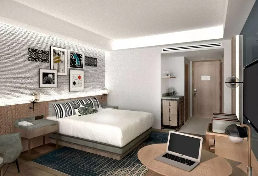 اتاق لوکس با چشم‌انداز باغ, Four Points By Sheraton Palawan Puerto Princesa
