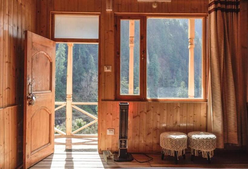 标准间带山景, Thepahadians Food & Stay