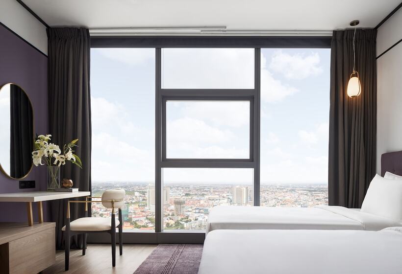 غرفة ديلوكس, Citadines Flatiron Phnom Penh