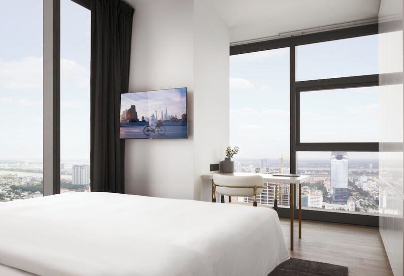 شقة بريميوم 3 غرف نوم, Citadines Flatiron Phnom Penh