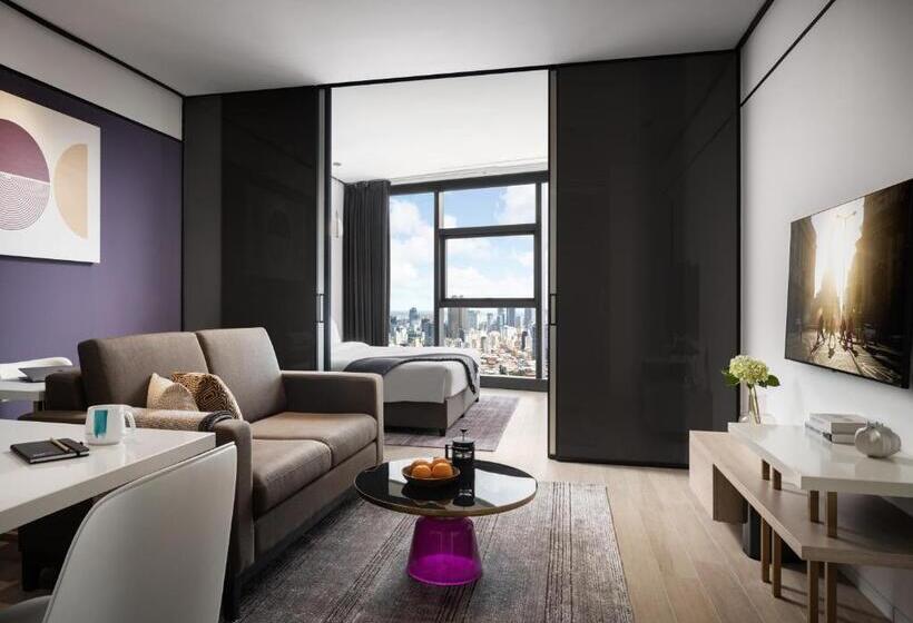 شقة ديلوكس غرفة واحدة, Citadines Flatiron Phnom Penh