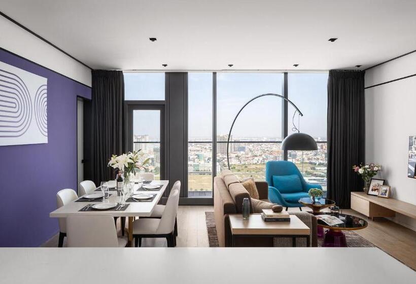 شقة إدارية غرفتين نوم, Citadines Flatiron Phnom Penh