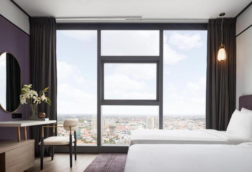 شقة بريميوم 3 غرف نوم, Citadines Flatiron Phnom Penh