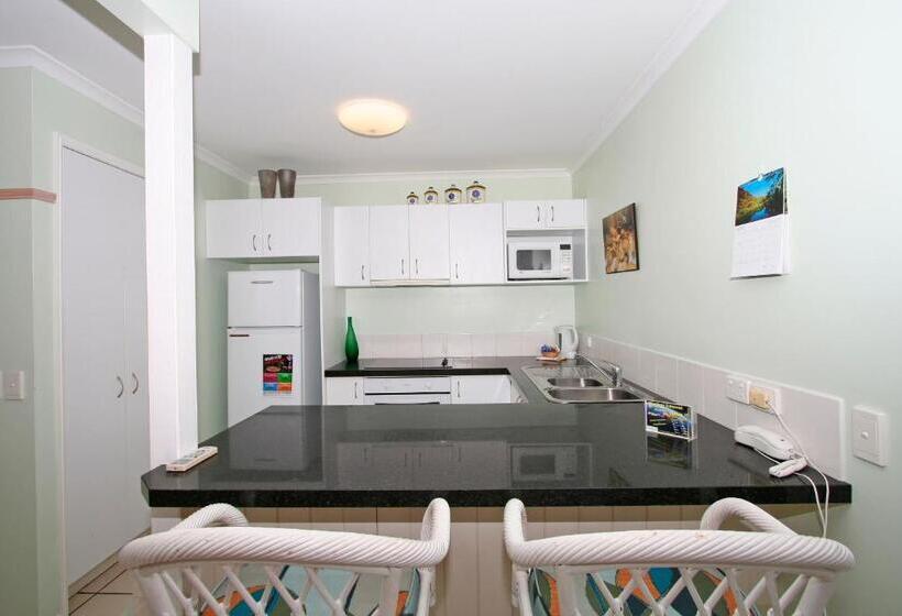 带2个卧室的公寓, Coral Beach Noosa Resort