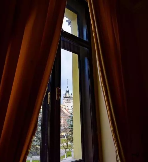 景色の見えるデラックスルーム, Central Park Sighisoara