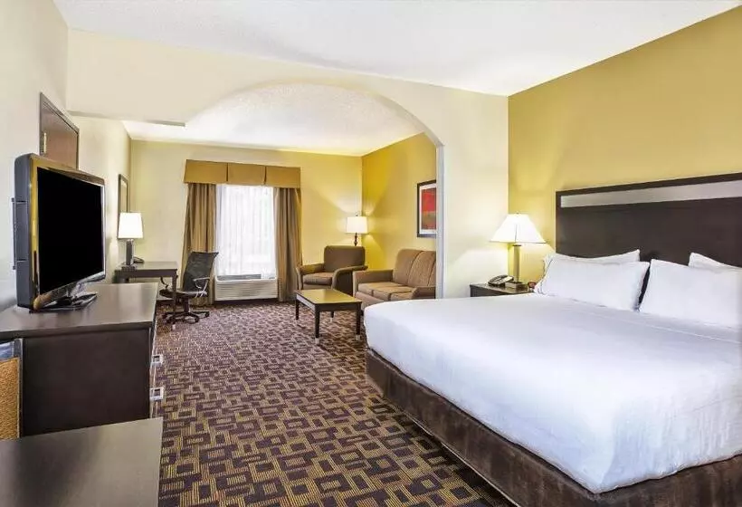 キングサイズベッドのスイートルーム, Holiday Inn Express Hotel And Suites Marysville, An Ihg