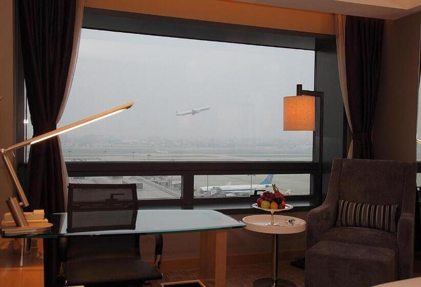 디럭스 룸, Shanghai Hongqiao Airport Hotel Air China