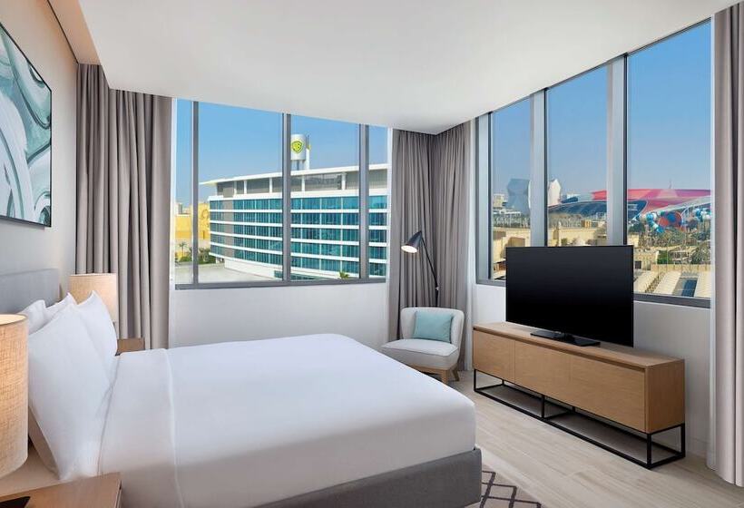 Апартаменты 3 Спальни, Doubletree By Hilton Abu Dhabi Yas Island Residences