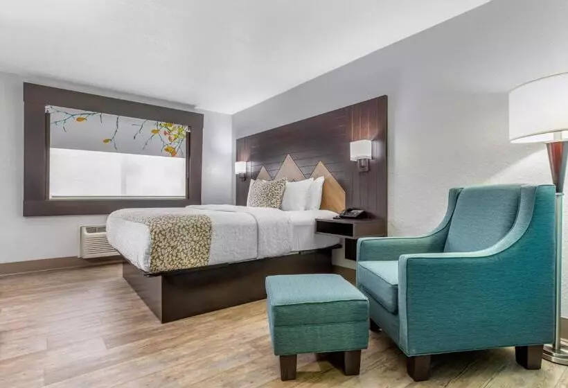 キングサイズベッドのスタンダードルーム, Brookstone Lodge Near Biltmore Village, Ascend Hotel Collection