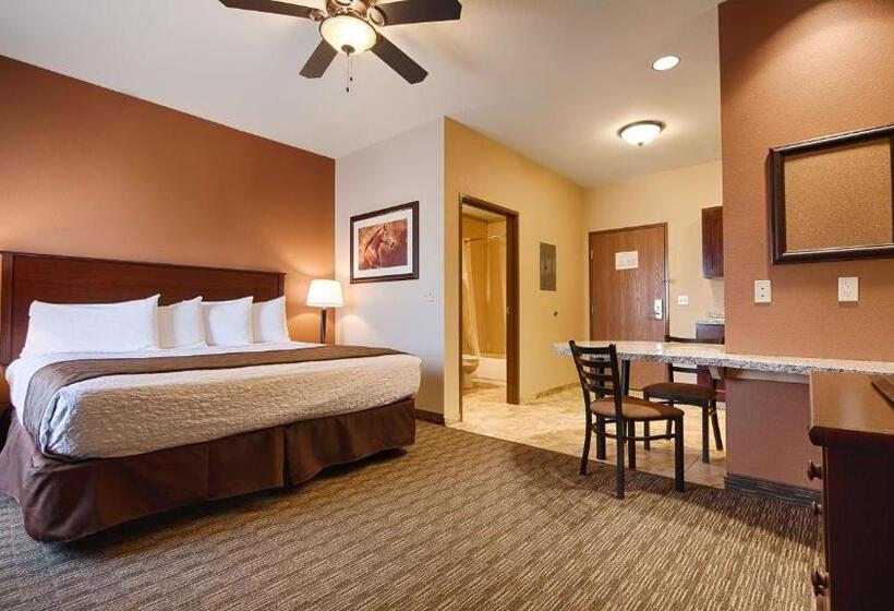 キングサイズベッドのスタンダードルーム, Best Western North Edge Inn