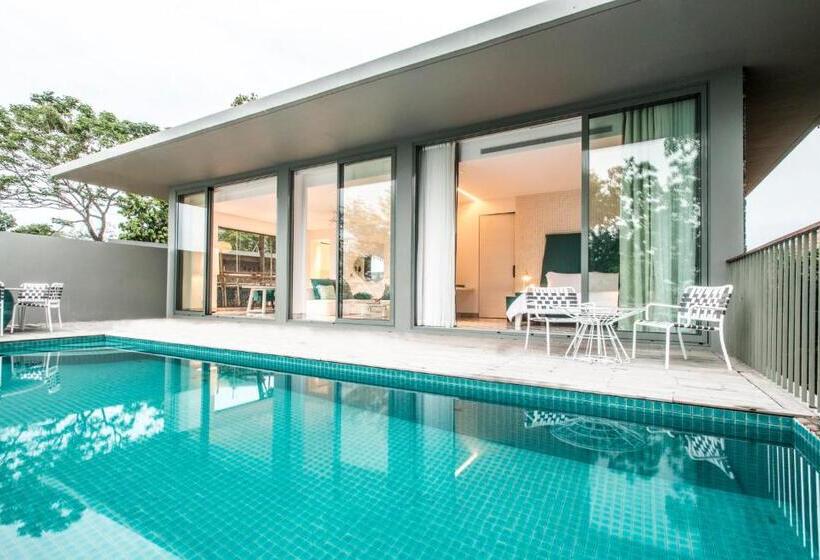 Huvila, 1 makuuhuone ja uima-allas, Como Point Yamu, Phuket  Sha Extra Plus