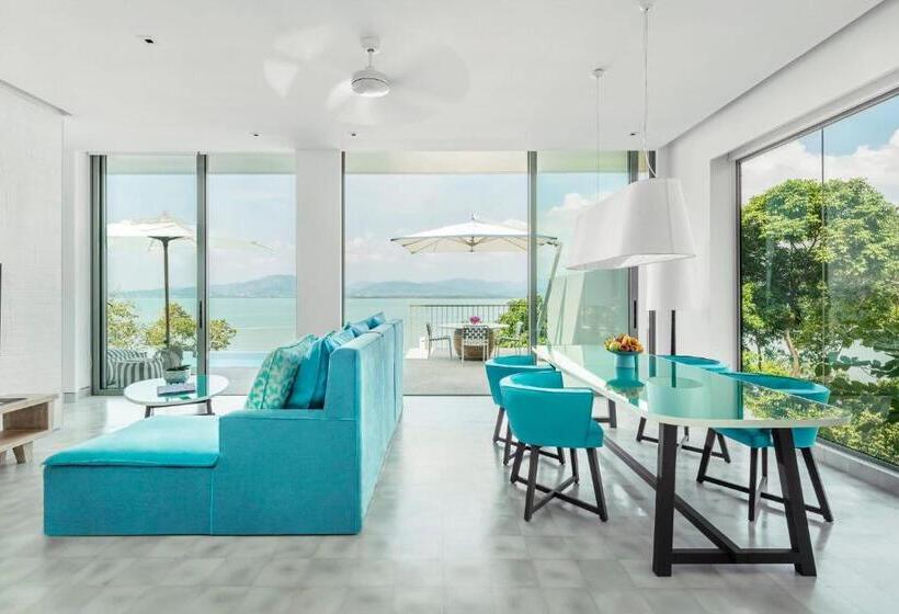 Huvila, 1 makuuhuone ja uima-allas, Como Point Yamu, Phuket  Sha Extra Plus