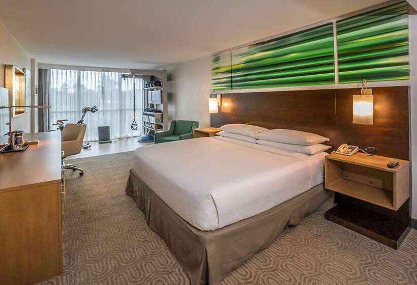 带大床的标准间, Doubletree By Hilton Columbus Dublin