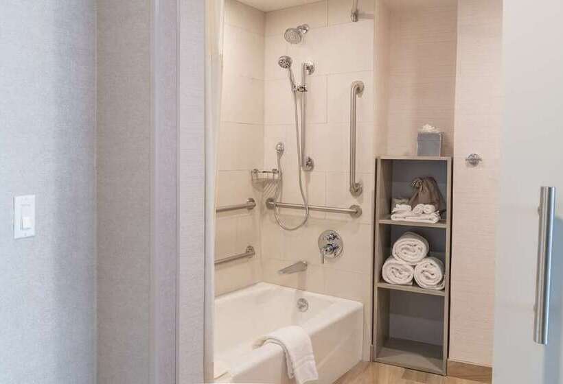 带大床的标准间, Doubletree By Hilton Columbus Dublin