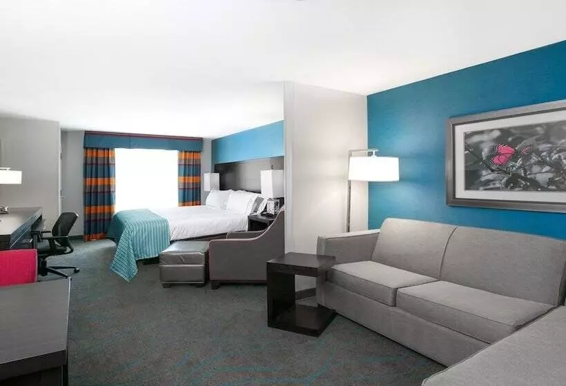 身障者適用スイートルーム, Holiday Inn Express Moline   Quad Cities Area, An Ihg