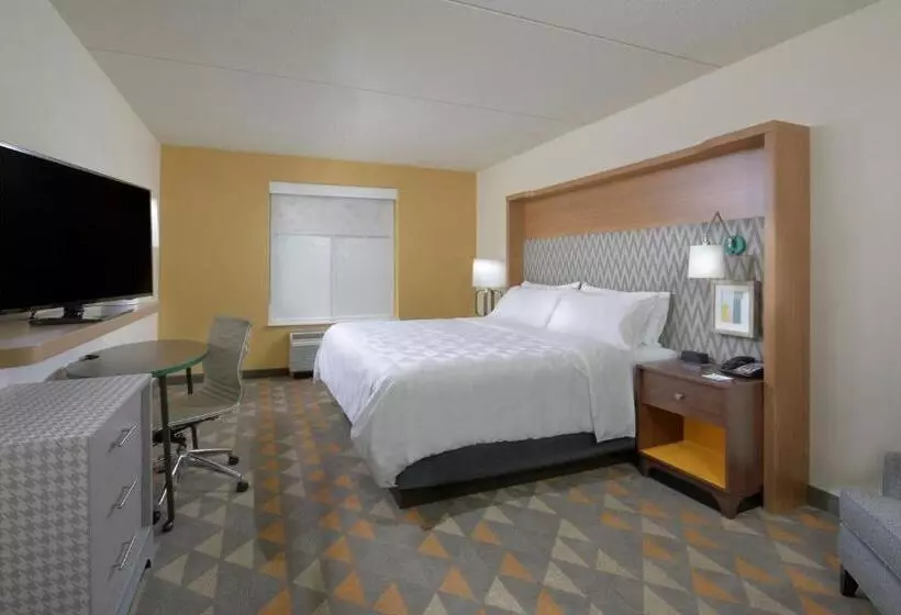 キングサイズベッドのスタンダードルーム, Holiday Inn Raleigh Durham Airport, An Ihg