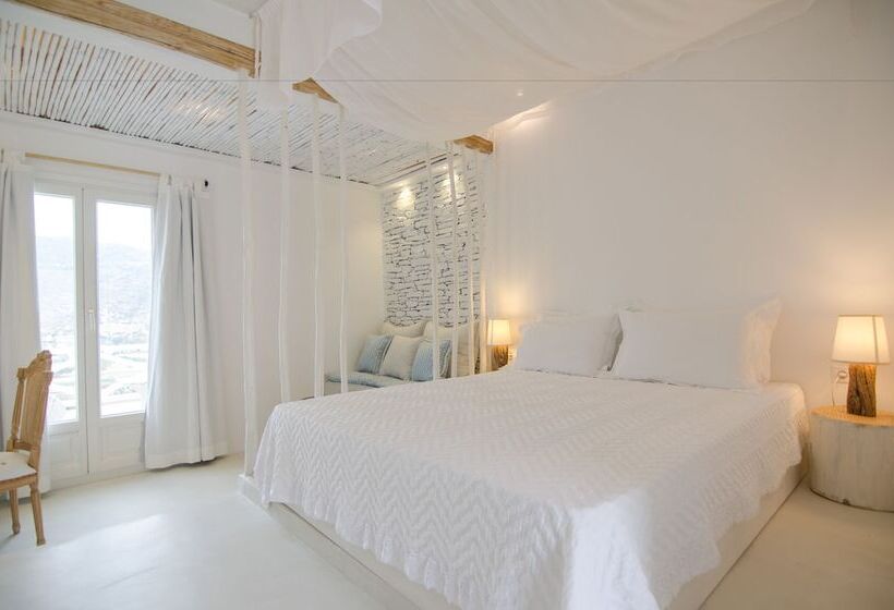 اتاق سوپریور با چشم‌انداز دریا, Levantes Ios Boutique