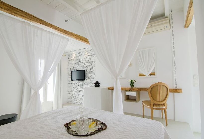 اتاق سوپریور با چشم‌انداز دریا, Levantes Ios Boutique