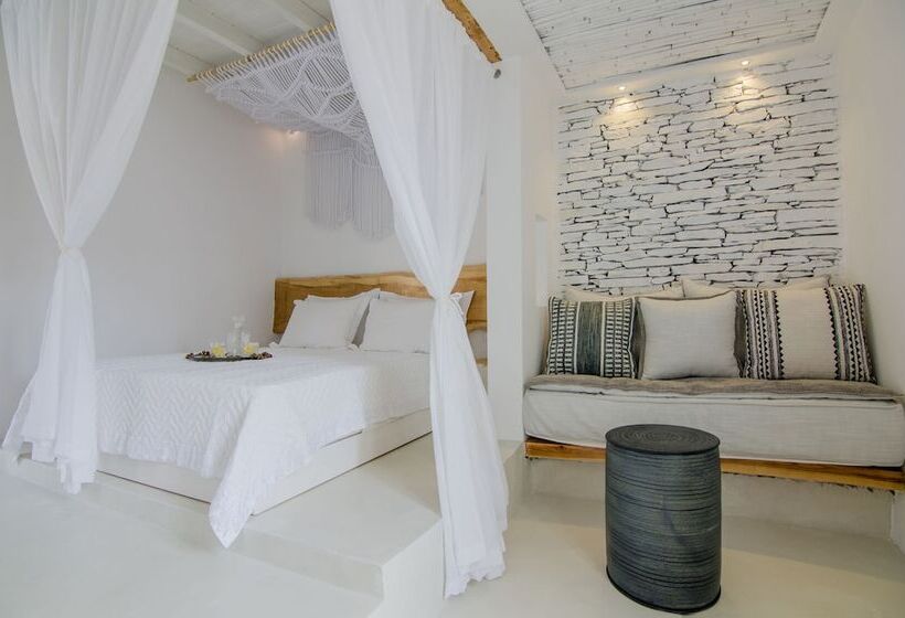 اتاق سوپریور با چشم‌انداز دریا, Levantes Ios Boutique