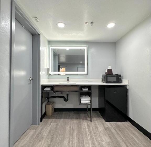 스탠다드 룸 킹사이즈 침대, Express Inn & Suites Ontario Airport