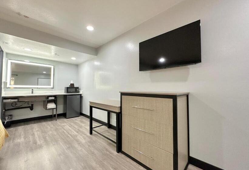 غرفه قياسيه سريرين مزدوجين, Express Inn & Suites Ontario Airport