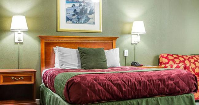 스탠다드 룸 킹사이즈 침대, Rodeway Inn Chico University Area