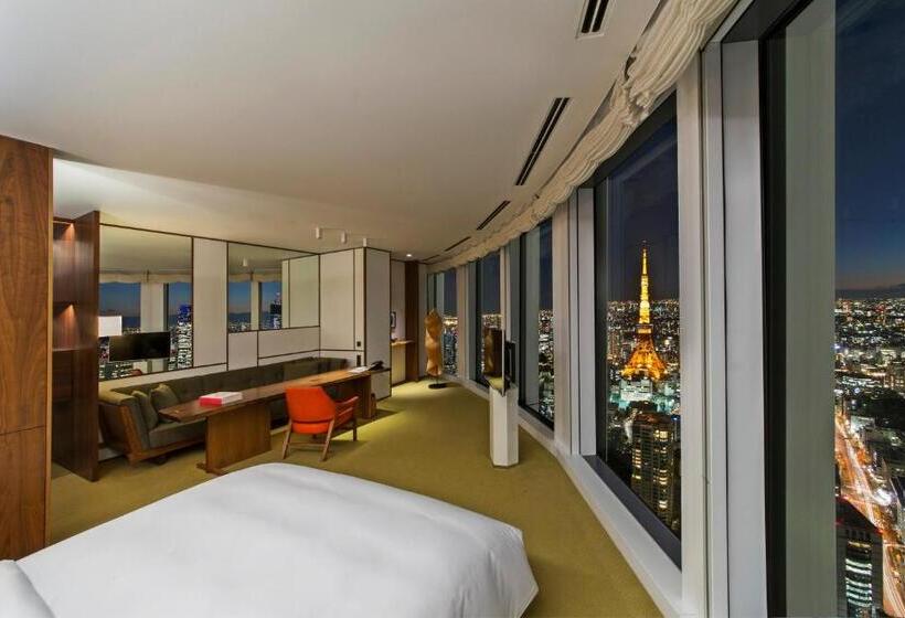 キングサイズベッド、ビュー付きデラックスルーム, Andaz Tokyo A Concept By Hyatt