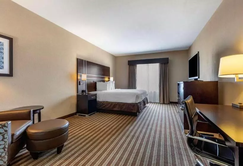 キングサイズベッドのスイートルーム, Best Western Plus North Odessa Inn & Suites
