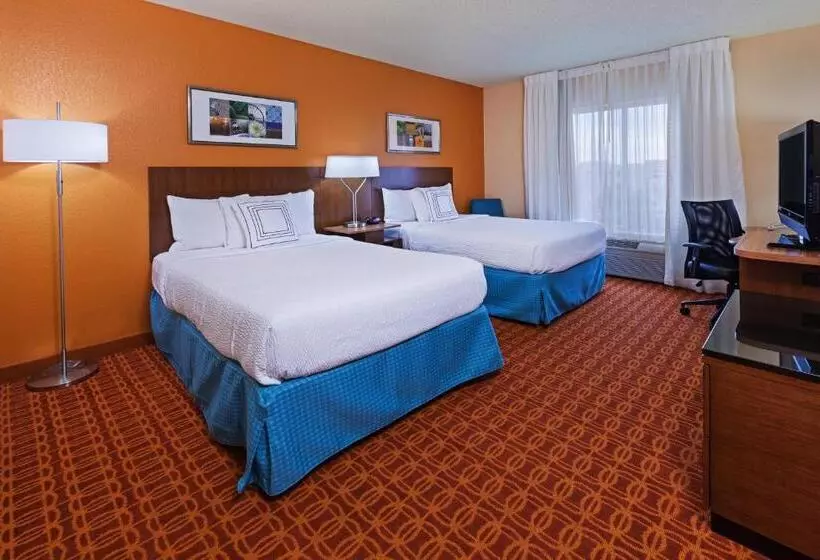 ２ダブルベッドのスタンダードルーム, Fairfield Inn And Suites By Marriott Austin Northwest/the Domain Area