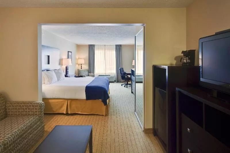 キングサイズベッドのスイートルーム, Holiday Inn Express Hotel & Suites Albuquerque Airport, An Ihg