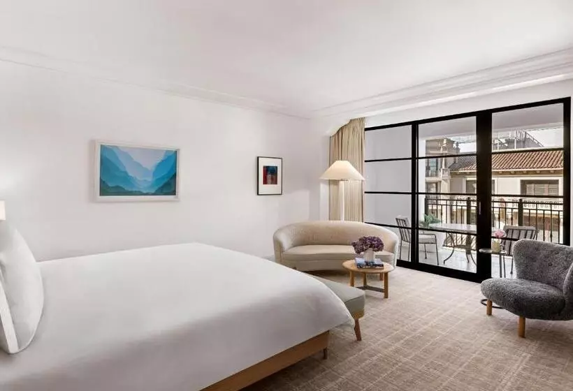 テラス付きスタンダードルーム, The Maybourne Beverly Hills, Maybourne Hotel Collection