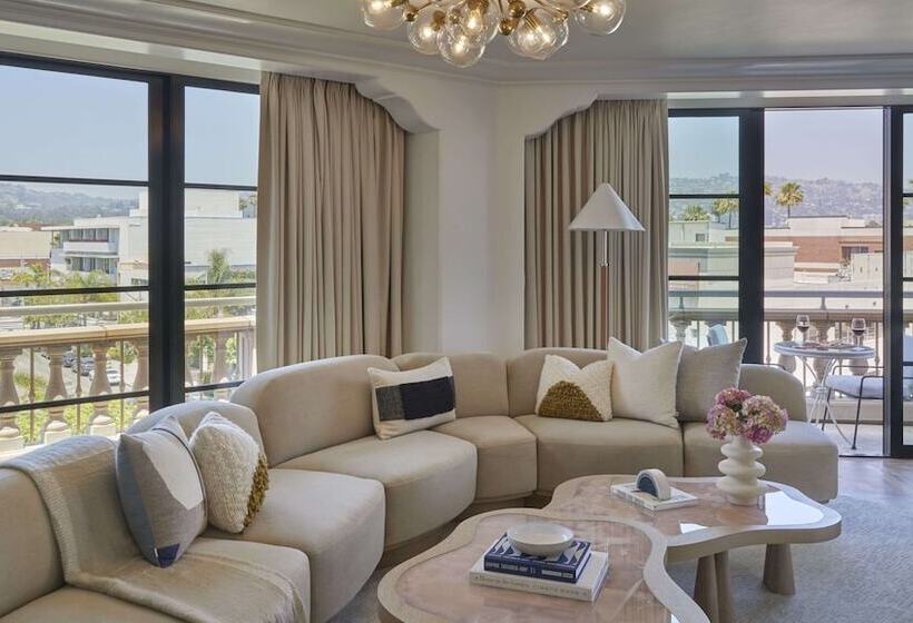 Люкс с Террасой, The Maybourne Beverly Hills, Maybourne Hotel Collection