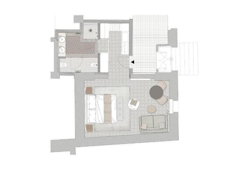 سوییت جونیور, Borgo Dei Conti Resort Relais & Chateaux