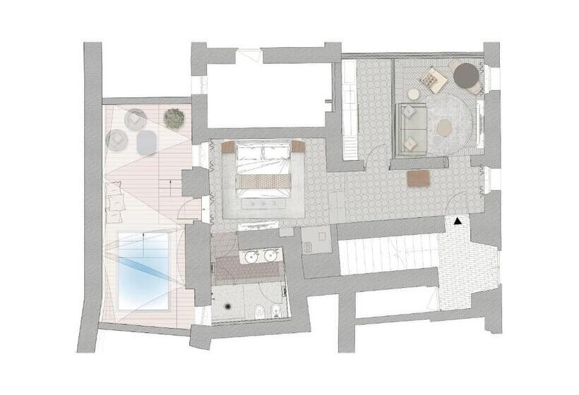 سوییت با استخر, Borgo Dei Conti Resort Relais & Chateaux