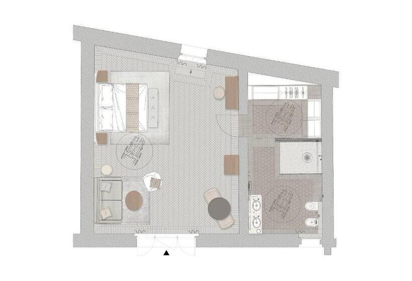 سوئیت جونیور با چشمانداز باغ, Borgo Dei Conti Resort Relais & Chateaux