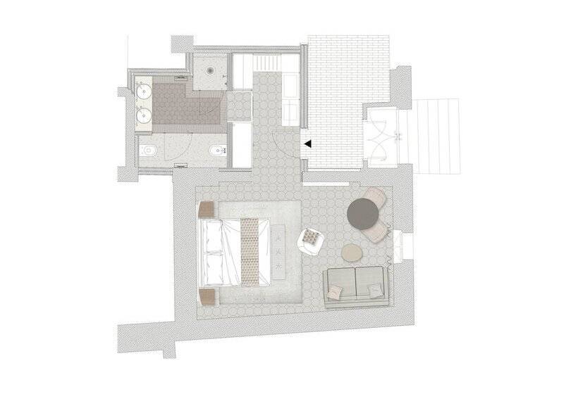 سوییت جونیور, Borgo Dei Conti Resort Relais & Chateaux