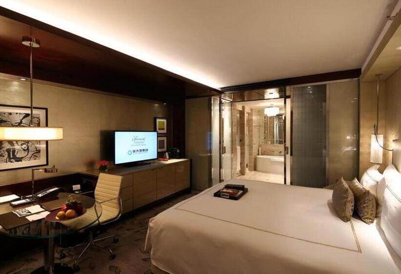 도시전망 디럭스룸 킹침대, Fairmont Nanjing