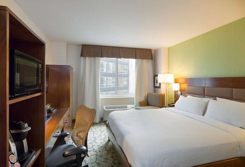 Номер Стандарт Двуспальная Кровать Вид на Город, Hilton Garden Inn New York/manhattanmidtown East