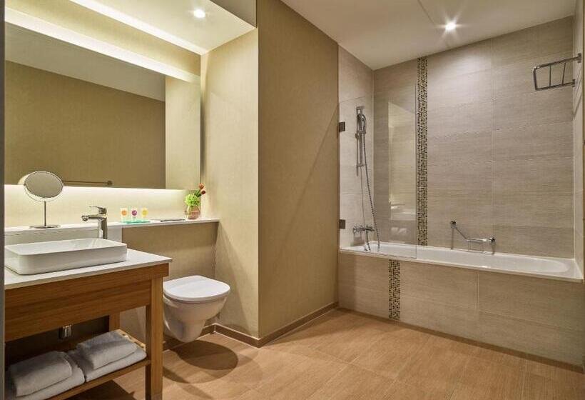 带大床的标准间, Hyatt Place Amsterdam Airport