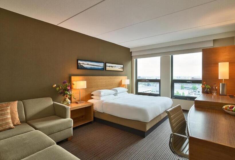 带大床的标准间, Hyatt Place Amsterdam Airport