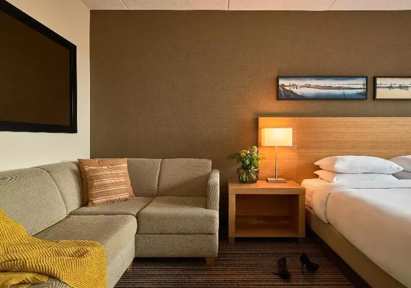 キングサイズベッドのスタンダードルーム, Hyatt Place Amsterdam Airport