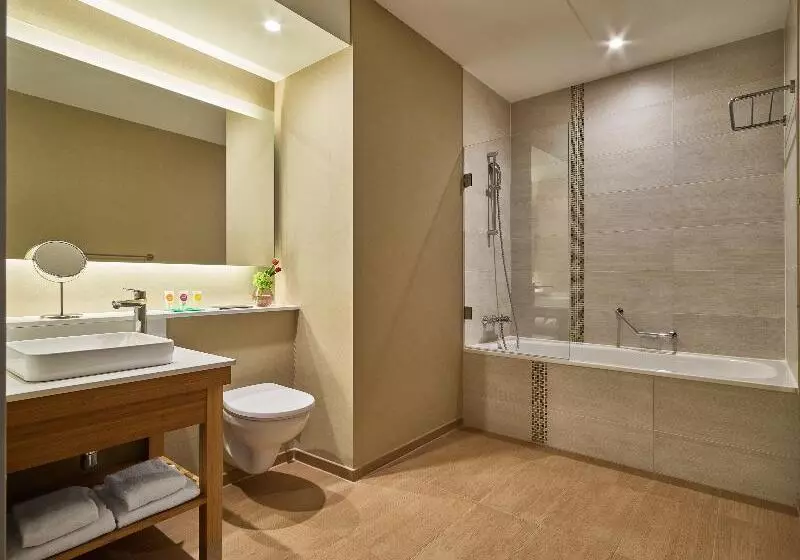 キングサイズベッドのスタンダードルーム, Hyatt Place Amsterdam Airport