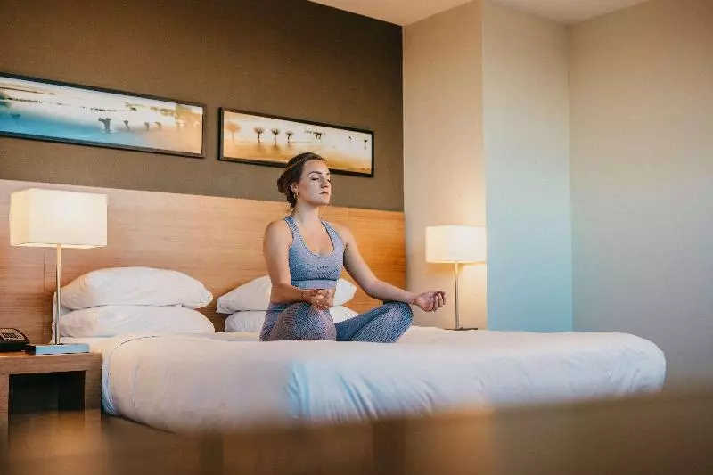 キングサイズベッドのスタンダードルーム, Hyatt Place Amsterdam Airport