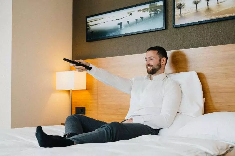 キングサイズベッドのスタンダードルーム, Hyatt Place Amsterdam Airport