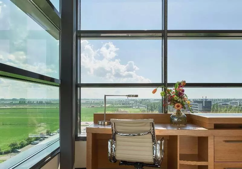 キングサイズベッドのスタンダードルーム, Hyatt Place Amsterdam Airport