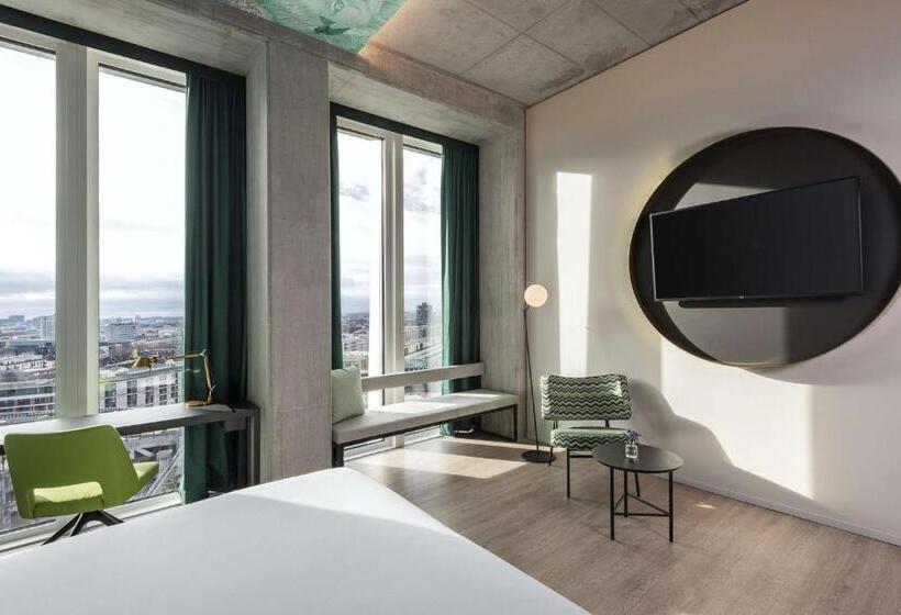 غرفة بريميوم مع إطلالات, Nhow Frankfurt