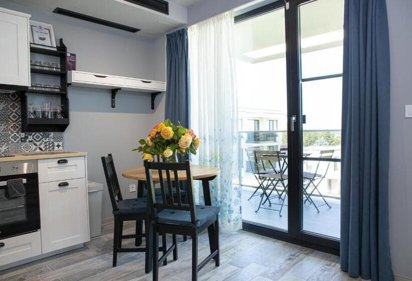 １ベッドルームアパートメント, Luxury Apartment Vodolei