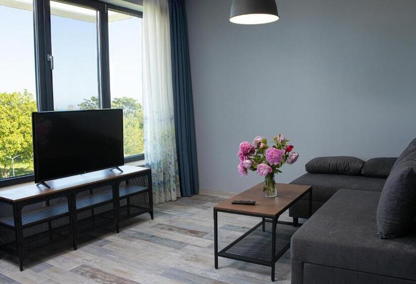 １ベッドルームアパートメント, Luxury Apartment Vodolei