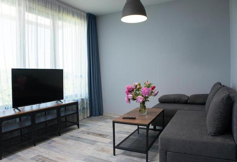 １ベッドルームアパートメント, Luxury Apartment Vodolei